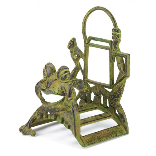 Cast Iron Frog Garden Hose Holder