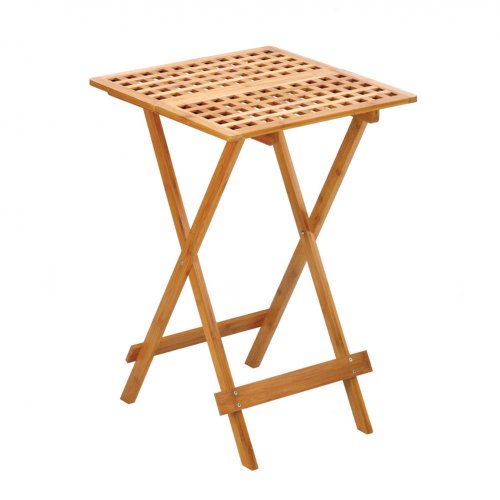 Bamboo Wood Folding Tray Table