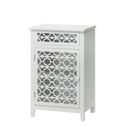 Floral Diecut Table Cabinet