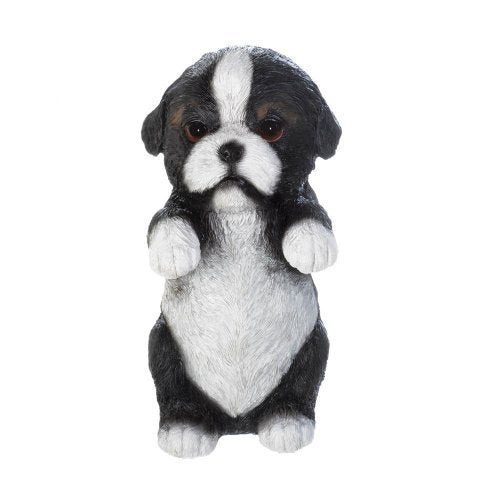 Climbing Black And White Puppy Decor