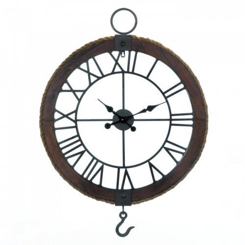 Industrial Round Wall Clock