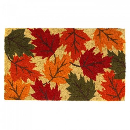 Falling Leaves Autumn Doormat