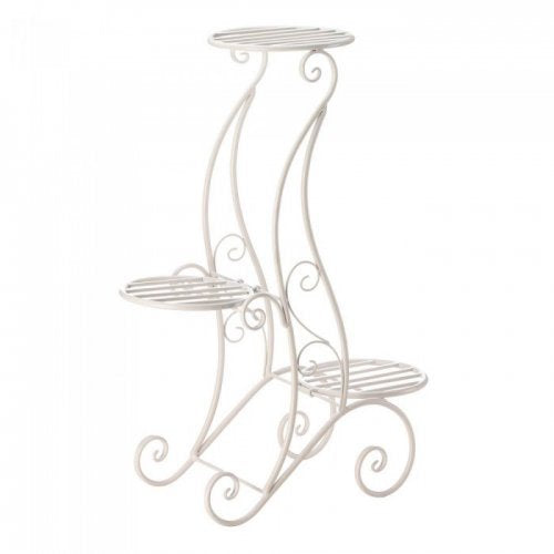 Curlicue Design 3-tier Plant Stand