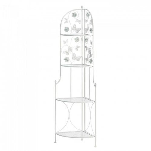 Butterfly 4-tier Corner Rack