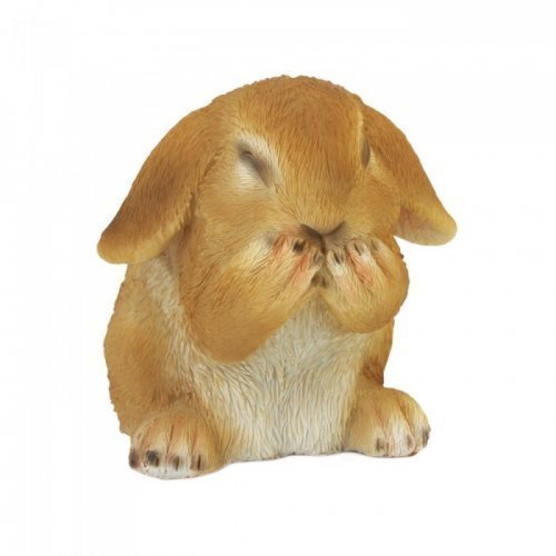 Giggling Bunny Figurine