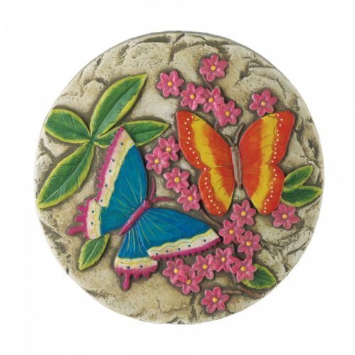 Glow In The Dark Butterfly Garden Stone