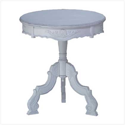 Romantic Rococo Accent Table