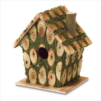 Moss-edged Bird House