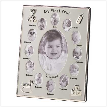 My First Year Photo Frame