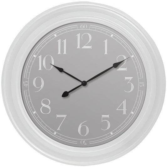 Westclox 22&amp;quot; White Wall Clock